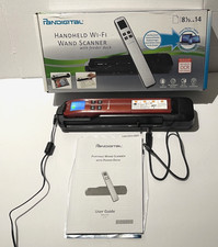 Scanner Pandigital Handheld Wi-Fi Wand Scanner S8X1103 w/ Feeder Dock picture