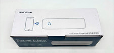 Minzhi High Resolution No Ink/Toner Thermal Printer Model A80 White picture