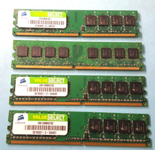 3GB Corsair DDR2 PC2-5300 RAM Lot (2x 1GB + 2x 512MB) Desktop picture