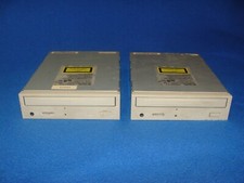 Vintage Mitsumi CD-ROM Drive Lot of 2 Partial Tested See Video Parts or Repair picture