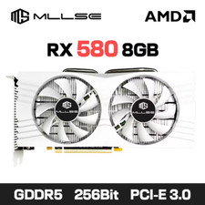 MLLSE AMD Radeon RX 580 8GB 2048SP Graphics Card GDDR5 256-bit PCI Ex-White picture