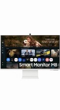 Samsung 32” Smart 4K Monitor M8 M80F (LS32FM803UNXZA) USB-C, Camera - New w/Box picture
