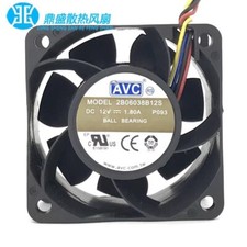 AVC 2B06038B12S DC12V 1.80A 6038 4-Wire Silent Cooling Fan picture