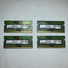 Lot of 4 Samsung M471A2G43BB2-CWE 16GB DDR4 PC4-3200AA 1Rx8 Laptop SODIMM RAM picture