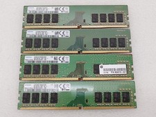 Samsung 32GB (4x8GB) PC4-2400T DDR4-19200 UDIMM (M378A1K43CB2-CRC) Memory Ram picture