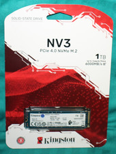 Kingston NV3 1TB M.2 NVMe PCIe 4.0 Internal SSD SNV3S/1000G 6000MB/s picture