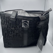 Kenneth Cole Reaction Briefcase Messenger Laptop Bag Unisex Black Double Handle picture