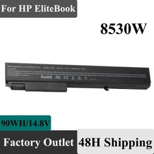 8 Cell Laptop Battery for HP EliteBook 8530P 8530W 8540P 8540W 8730P 8730W 8740W picture