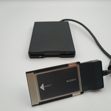 Sony FA-P1 External 3.5 Floppy Disk Drive PCMCIA Adapter Amiga A600 A1200 picture