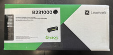 Genuine Lexmark B231000 Black Toner Cartridge 3000 Page-Yield OEM Sealed picture