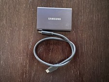 Samsung T7 Portable SSD 4TB USB 3.2 Gen 2 MU-PC4T0T - with USB-C Cable picture