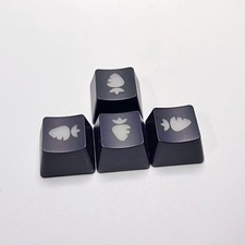 For Mechanical Keyboard Keycaps Translucent Directional Keycap Replacement Parts picture