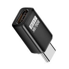NFHK USB5.0 80Gbps Male to Female Extension Adapter with 240W 16K 8K 5K Black  picture
