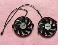 Pair Fans Cooler Fan For XFX R9 370 380 370X 380X R7 370 360 FDC10U12S9-C 92mm picture