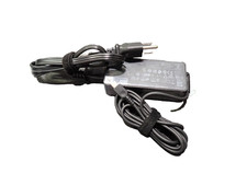 Lot of 2 Lenovo 02DL126 65W 3P High Efficiency Black USB Type C AC Power Adapter picture