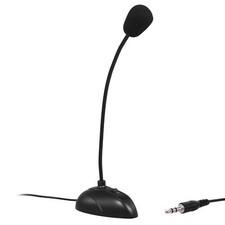 3.5mm Desktop Capacitive Microphone Audio Recording For Computer PC Desktop R8Z3 picture