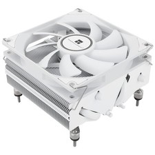 AXP90-X53 White Low Profile CPU Air Cooler, 53mm Height, TL-9015W Slim PWM CP... picture