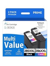 PG285XXL CL286XXL Ink Cartridges CYMK for Cannon Printers (Models see desc) NIB picture