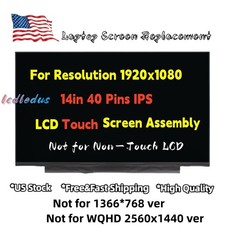 For Lenovo B140HAK03.2 HW0A 01YN150 SD10Q66941 FHD LCD Screen Touch Panel 14'' picture