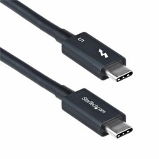 StarTech 1.5ft Thunderbolt 5 Cable, 80Gbps/Up to 120Gbps TBLT5MM50CM240W picture