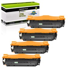 4PK CE410A BK Toner Fits For HP LaserJet Pro 400 Color M451nw M471dw MFP M475dn picture