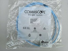 Lot of 5 Commscope Systimax 5FT Ethernet U/UTP Modular Patch Cords GS8E-LB-5FT picture