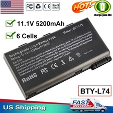 BTY-L74 BTY-L75 Battery For MSI A5000 A6000 A6200 CR500 CR600 CR610 CR630 CR700X picture