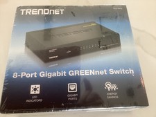 2020 TRENDNET TEG-S82g 8-Port Gigabit GREENnet Switch Desktop Hub - Brand New picture