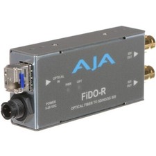 AJA FiDO-R Single-Channel LC Fiber to 3G-SDI Mini Converter picture
