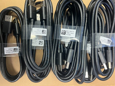 2 Pack Dell DisplayPort Cable Genuine 6ft Male-To-Male 4k picture