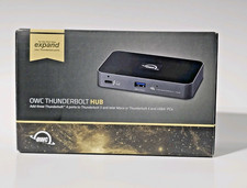 OWC Thunderbolt Hub Docking Station Three additional Thunderbolt 4, Grey/Black picture