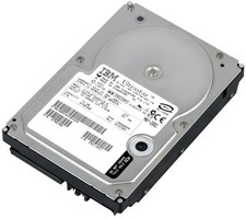 HARD DRIVE IBM 07N6300 IC35L073UWD210-0 73GB 10K 4MB SCSI U160 3.5'' picture