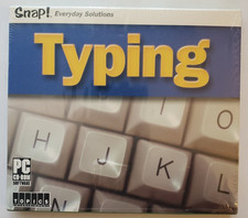 Snap Typing Software for Windows PC 95/98/ME/NT/2000/XP, New See Description picture