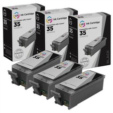 LD Compatible Canon PGI-35 Set of 3 Black Inkjet Cartridges IP100 Printer picture