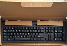 HP 697737-001 Katydid USB Wired Keyboard Full Size QWERTY New in Box picture