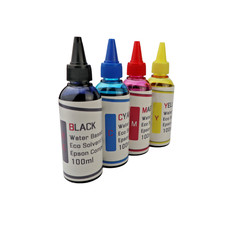 4- 100ml bottles Eco Solvent Water Based Ink for Epson XP-4200 XP-4205 Printers picture