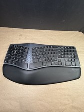 Delux Ergonomic Keyboard GM901U 🖥️ Wired Full Size Split Key w/ Wrist Rest Blac picture