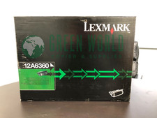 LEXMARK 12A6360 Standard Yield Black Toner Cartridge picture