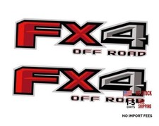 Set of 2 PCS FX4 Off Road Decals Stickers Compatible with F150, F250, and picture