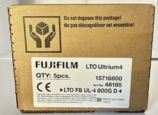 Fujifilm 15716800 LTO Ultrium 4 800GB 1600GB 1.6TB Data Cartridge Lot(5) picture