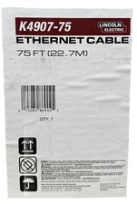 Lincoln ELectric K4907-75.  75 Ft Cat 5e Ethernet Cable. picture