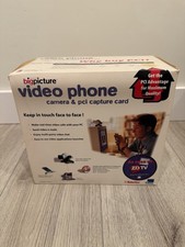US Robotics BigPicture Video Phone Camera & PCI Capture Card NEW Vintage picture