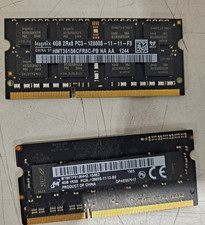 LOT OF 51 SK Hynix, MICRON 4GB DDR3L-1600 PC3L-12800S 204-Pin SODIMM FROM IMAC picture