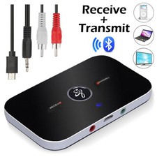 transmitter receiver 2-in-1 wireless audio adapter Rechargeable Bluetooth picture