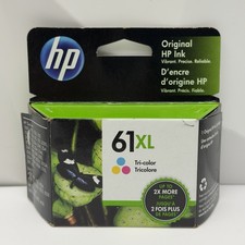 Genuine HP 61XL Tri-Color Ink Cartridge Expired 8/2022 picture