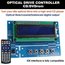 DVD optical drive converted to player, computer IDE control board, kit CD player picture