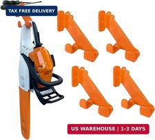 Chainsaw Hanger, 4 Pack Chainsaw Holder Wall Mount, Chain Saw Storage Rack picture