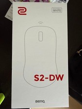 BenQ Zowie S2-DW Gaming Mouse White Used Tested picture