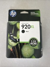 NEW ⭐ Genuine HP 920XL Office Jet Black Ink Cartridge picture