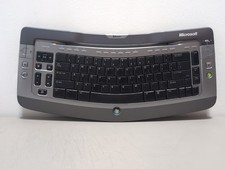 Microsoft Wireless Entertainment Keyboard 7000 1073 Bluetooth Media Center Curve picture